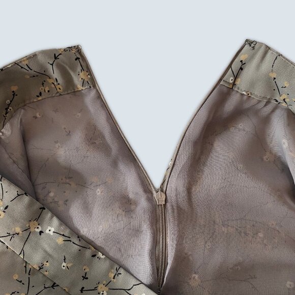 Pure Alfred Sung Frey Floral Skirt - Picture 4 of 6